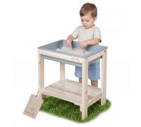 Table Sable et Eau pour Enfants 'Tiny' Outdoor en Bois Massif Résistant aux Intempéries - ROBA - Naturel
