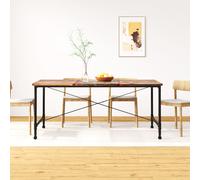vidaXL Table de salle à manger Bois de récupération massif 180 cm 243995