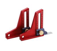 Table Saw Depth Gauge Tool - Imperial Woodworking, 5 mm Height Measurement Gear, Universal Cutter Router Drill Hardware, 120g Aluminium Alloy Body | Measuring Aid For Saws & Bits