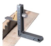 Table Saw Depth Meter - Precision Height Gauge, Wear Resistant Woodworking Tool, Lightweight Measuring Ruler With Accurate Scale | Depth Measurement Tool For Table Saw Cutting Setup