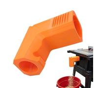 Table Saw Dust Collector Adapter - Slide-On Clog-Free Dust Collection Fitting with Hook Textured Grip, Woodworking Duster Port Connector for Shop Home Workshop Furniture Manufacturing
