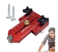 Table Saw Guide, Aluminum Alloy Sturdy Rip Guide, Table Saw Accessories, Thin Rip Table Saw Jig, Table Saw Jig Guide, Easy To Use, Portable for Woodworking Construction