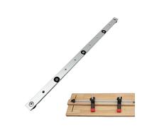 Table Saw Sled Runners, Miter Slot Slider Bars, 17.71x0.78x0.74 In Aluminum Alloy Track, Precision Tables Saw Guide for Precise Woodworking, Jigs Fixtures, Workshop Construction