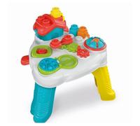 Clementoni - 17704 - Soft Clemmy - Table sensorielle - Table Activité Enfant, Table avec Briques, Blocs de Construction Souples, Jouet Premier Âge 10 Mois - Made in Italy