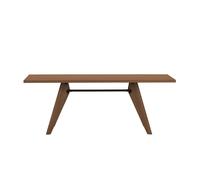 Table Solvay Prouvé - Table 200x90cm cross beam deep black