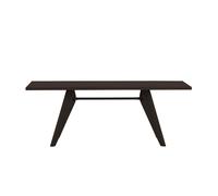 Table Solvay Prouvé - Table 200x90cm cross beam deep black