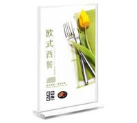 Table stable Support publicitaire Cadre extensible transparent avec base antidérapante pour salles d'exposition et écoles Table réutilisable Tableau publicitaire