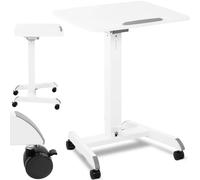 Table support inclinable et réglable pour ordinateur portable sur roulettes