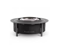 Solo Stove Plateau Surround pour brasero, Grand – Surélève Yukon, Acier thermolaqué, Noir