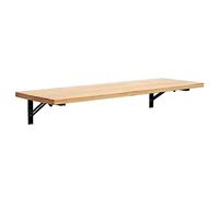 Table Suspendue Pliante pour Balcon, Table d'appoint Murale, Alliage d'aluminium, Hauteur réglable pour Une Utilisation intérieure/extérieure