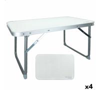 Table Table pliante Aktive blanc 60 x 40 x 40 cm (4 pièces)
