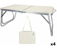 Table Table pliante Aktive Crème 60 x 25 x 40 cm (4 pièces)