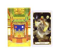 Table Tarot Cards, Lightweight Collectible Tarot Deck, 4.06x2.36 inches Interactive Multiplayer Family Card Game for Teens, Kids, Adults Fun Divination Toy, Husband, Wife, Youth and Group Play