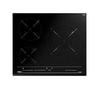 Plaque à Induction - TEKA - IZC63015BKMSS - 3 Zones de cuisson - Verre trempé - Arrêt Automatique