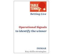TABLE TENNIS Betting live: Operational Signals to identify the winner