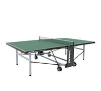 Table tennis de table extérieur résistant aux intempéries avec roulettes et filet Donic 1000 Vert 274x152,5x76 cm