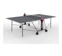 table tennis de table - table ping pong compacte - usage intérieur - gris et noir Noir et Bleu G