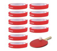 Table Tennis Edge Tape, Paddle Protection Tape, 10x 9mm Black Tapes with Shock Resistant Material, Racket Edges Guard, Edge Tapes with Durable Design, for Competition Training Match Use