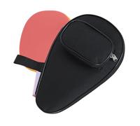 Table Tennis Paddle Cover - 11,81 x 7,48 pouces Racket Storage Bag, Portable Multipurpose Protective Case Organizer With Ball Compartment | Travel Friendly Holder Accessory Solution Suitable Training