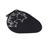 Table Tennis Racket Cover - Waterproof Oxford Cloth Paddle Storage Case with Shock Protection Padding, Zippered Pong Bat Organizer Pouch, Portable Sports Gear Bag for Women Boys Girls Youth Teens