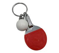 Table Tennis Tennis Porte-clés Sports Keychain Pingpong Pendant Table Pendant Keychains pour Le Porte-clés Sport
