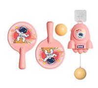 Table Tennis Trainer - Adjustable Pong Paddle Set, Exerciser Trainer Set Kid Children Boys Girls | Skill Practice, Coordination Improvement Drill, Reaction Time Exercise, Garage Sport