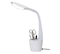 PURElite Lampe de table LED Hobby - Lampe de table et lampe de bureau, col flexible, 4 réglages de luminosité, ampoules LED naturelles pour lecture, travaux d'aiguille, couture, artisanat,