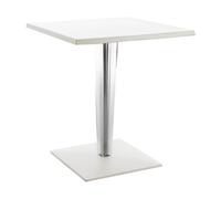 Table Top Top Dr. Yes 60x60cm structure carré H 72cm/frame PMMA transparent