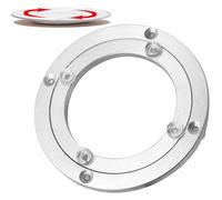 Table tournante, Anneaux de plateau tournant pivotant en métal, grande plaque support pivotante for Table tournante cuisine à rotation lisse 360 degrés(6 inches (150mm))