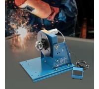 Table tournante de soudage 10 W Positionneur de soudage 1-10 tr/min Manipulateur 10 kg (horizontal)/5 kg (vertical) Table rotative 0-90° Angle d'inclinaison BY-10 Positionneur de soudure pour couper