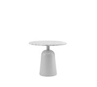 Normann Copenhagen Table Tournante en Marbre Blanc