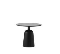 Normann Copenhagen Table réglable Turn Ø55 cm Marbre noir