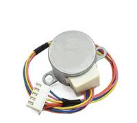 Table tournante Variable MP24GA45 DC 12V 24BYJ48 Moteur de Pas synchrone, Moteur du climatiseur, Moteur à Vent de balançoire de balançoire Suspendu Stores synchrones (Color : MP24GA 18cm Line Length