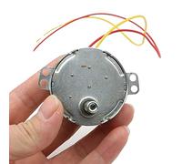 Table tournante Variable TYD-49 Moteur synchrone Aimant Permanent Non directionnel, 22 0v 5rpm Moteur de Ventilateur électrique, Moteur tournant à la tête tremblante Stores synchrones