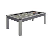 Vente-unique - Table Transformable - Billard & Ping-Pong Balthazar - 213 * 112 * 81.5cm - Gris
