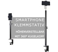 Table Trépied Pince Smartphone pour IPHONE Samsung Xiaomi Support pour Portable