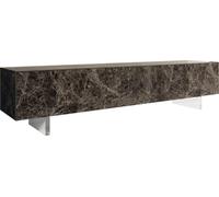 Table-TV Cuor Céramique Emperador Extra Lucidato brun foncé 220 cm 1 Clapet