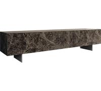 Table-TV Cuor Céramique Emperador Extra Lucidato brun foncé 220 cm 1 Clapet