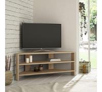 Table TV d'angle Houseland Thales en chêne naturel