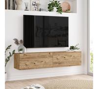 Table TV 'Lapinlahti' 140 x 31,5 x 29,5 cm chêne rustique
