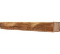 Table TV New Live Edge Acacia Naturel 145 cm 3 Portes flottantes Meuble TV