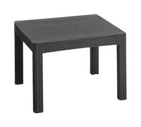 Table universelle jardin Keter graphite carré Orlando 250345