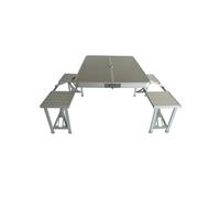 Table pliante - Baya - X-Series - Aluminium - 4 personnes - Rangement compact