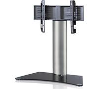 Table VCM TV - Pied de table "Windoxa Maxi" Verre noir