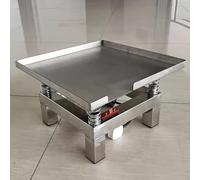 Table Vibrante Béton Banc Test Vibration 3000 TR/Min Acier Inoxydable, Moteur Noyau Cuivre & Plaque Acier Premium pour Laboratoire, Compactage et Applications Industrielles,110v-50cm