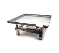ERSINIAN Table vibrante en béton 50x50CM Banc d'essai de Vibration Plate-Forme de Vibration de Bloc d'essai Mini Table vibrante en Acier Inoxydable