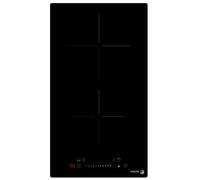 FAV2527 - Vitrocéramique - 2 plaques de cuisson - Niche - largeur : 27 cm - profondeur : 49 cm - noir