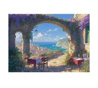 Table Voûte Côtière 1000 Pièces Mini Puzzle pour Adultes Jeu De Défi