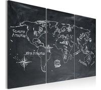 Tableau - Leçon de géographie (langue tchèque) - triptyque - 90x60 (4270)