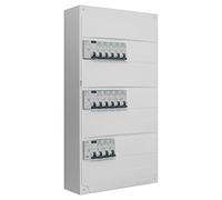 Tableau 3 rangées pré-équipé 2 inter. diff. 40A type A + 1 inter. diff. 63A + 13 disjoncteurs